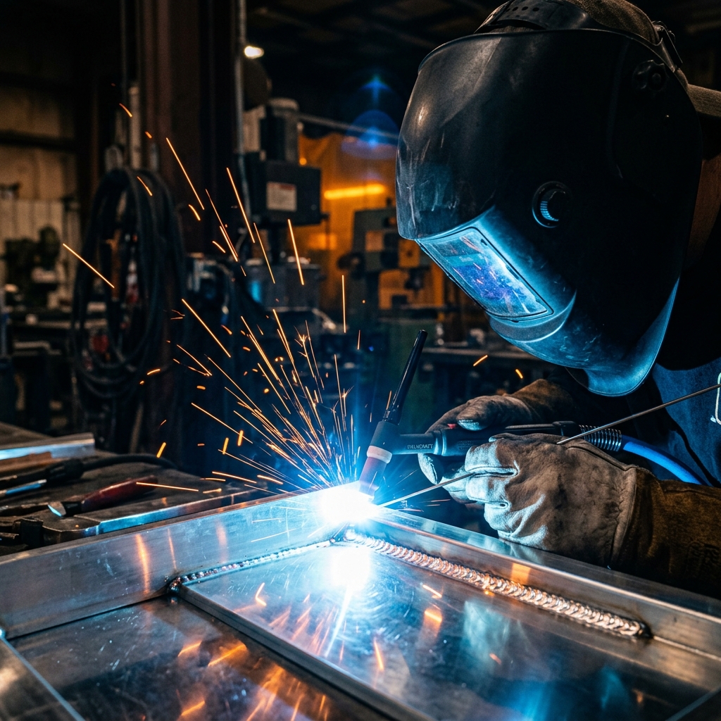 Soldadura TIG MIG especializada y reparación industrial